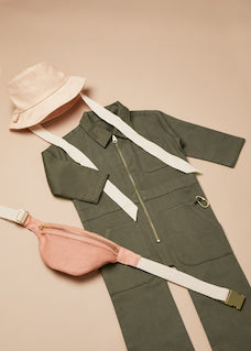 KISO Organic Kids Bucket Hat Cloud