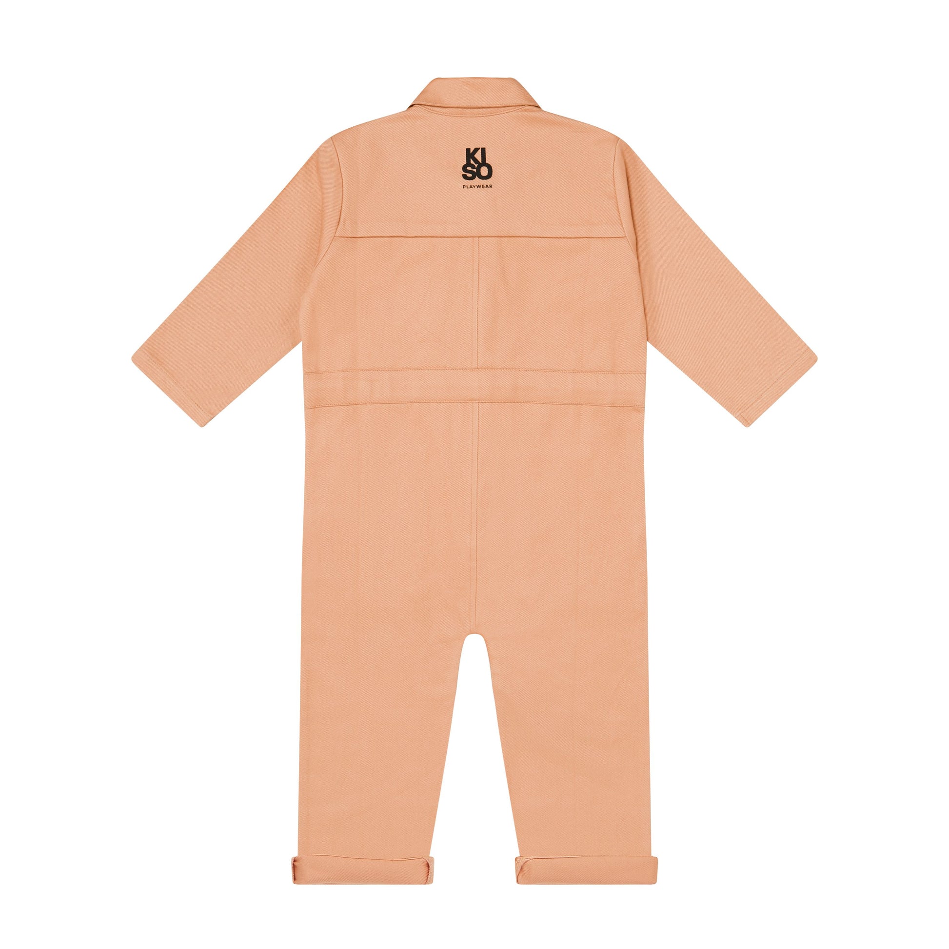 Kids Boilersuit Overalls in Clay Orange - Kiso - Kids jumpsuit, playsuit & romper