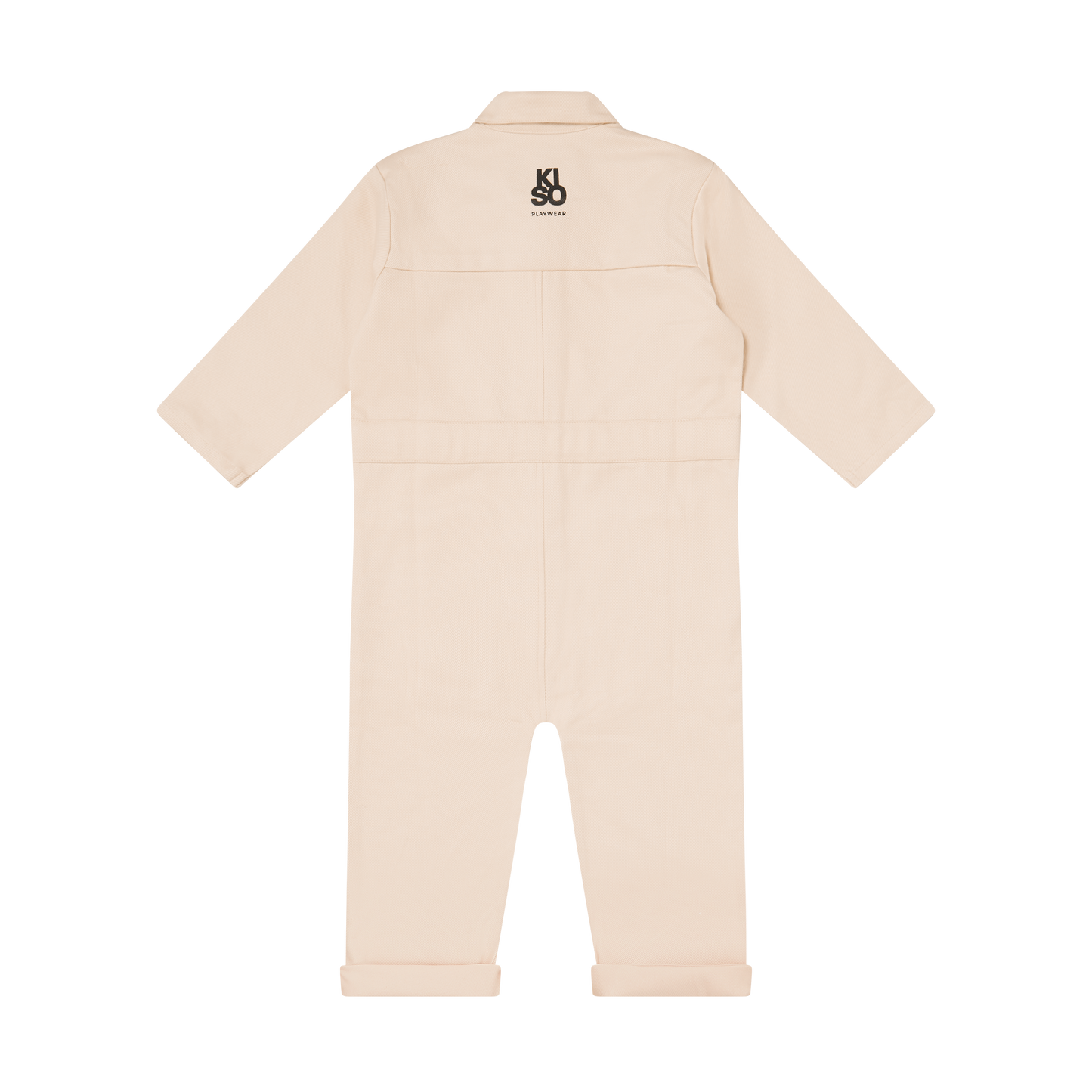 Kids Boilersuit Overalls in Cloud Cream - Kiso - Kids jumpsuit, playsuit & romper
