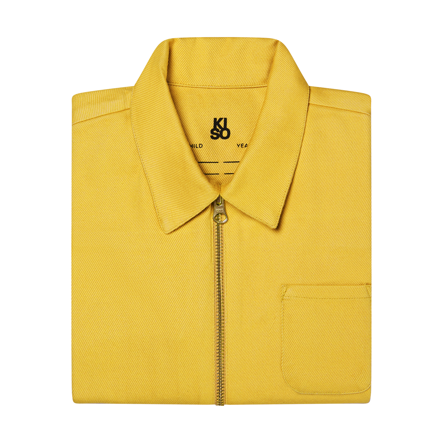 Kids Boilersuit Overalls in Corn Yellow - Kiso - Kids jumpsuit, playsuit & romper