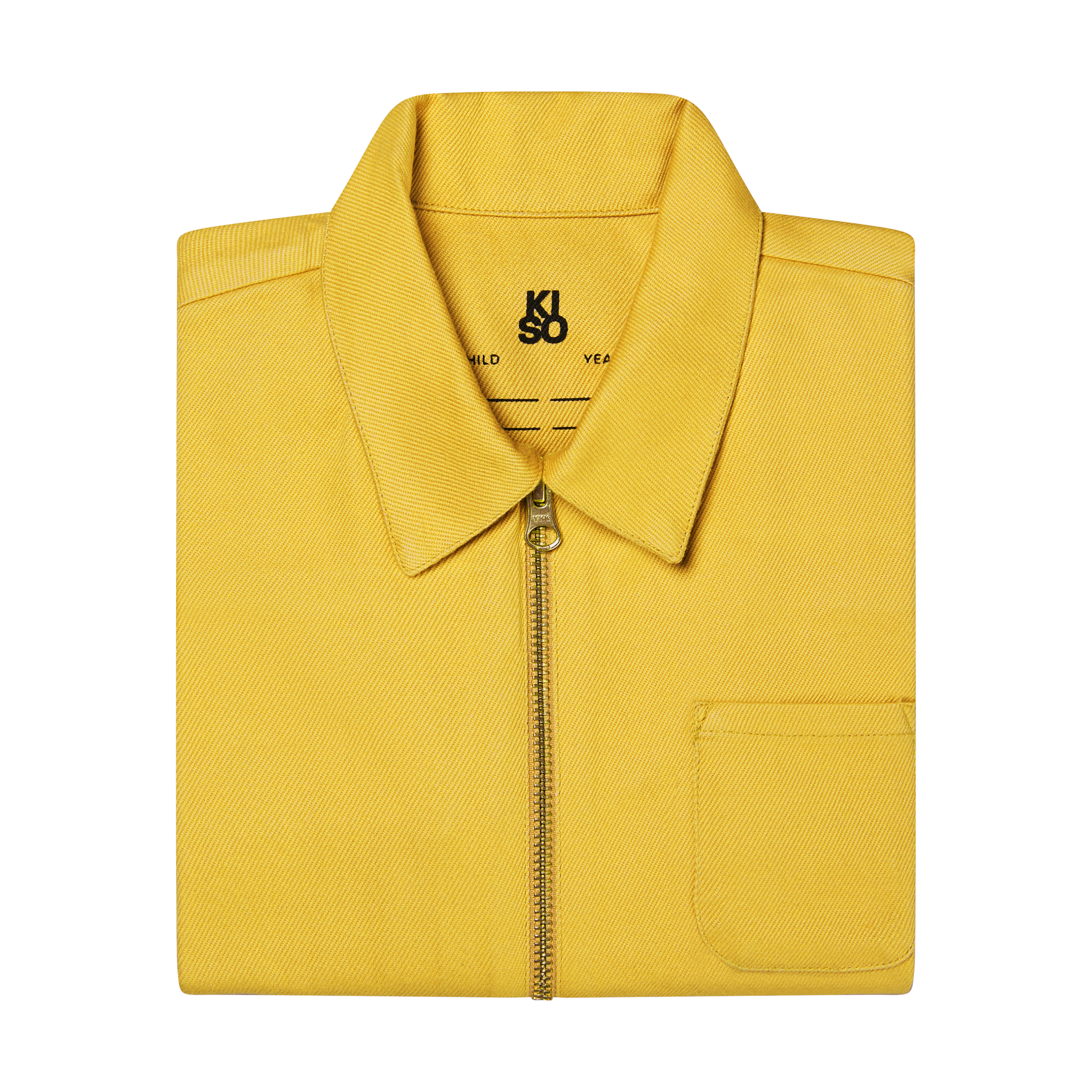 Kids Boilersuit Overalls in Corn Yellow - Kiso - Kids jumpsuit, playsuit & romper