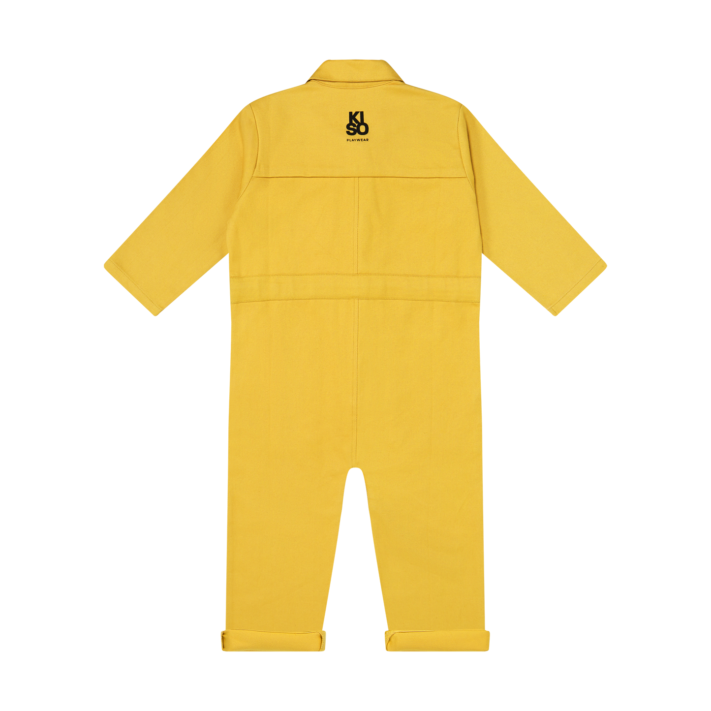 Kids Boilersuit Overalls in Corn Yellow - Kiso - Kids jumpsuit, playsuit & romper