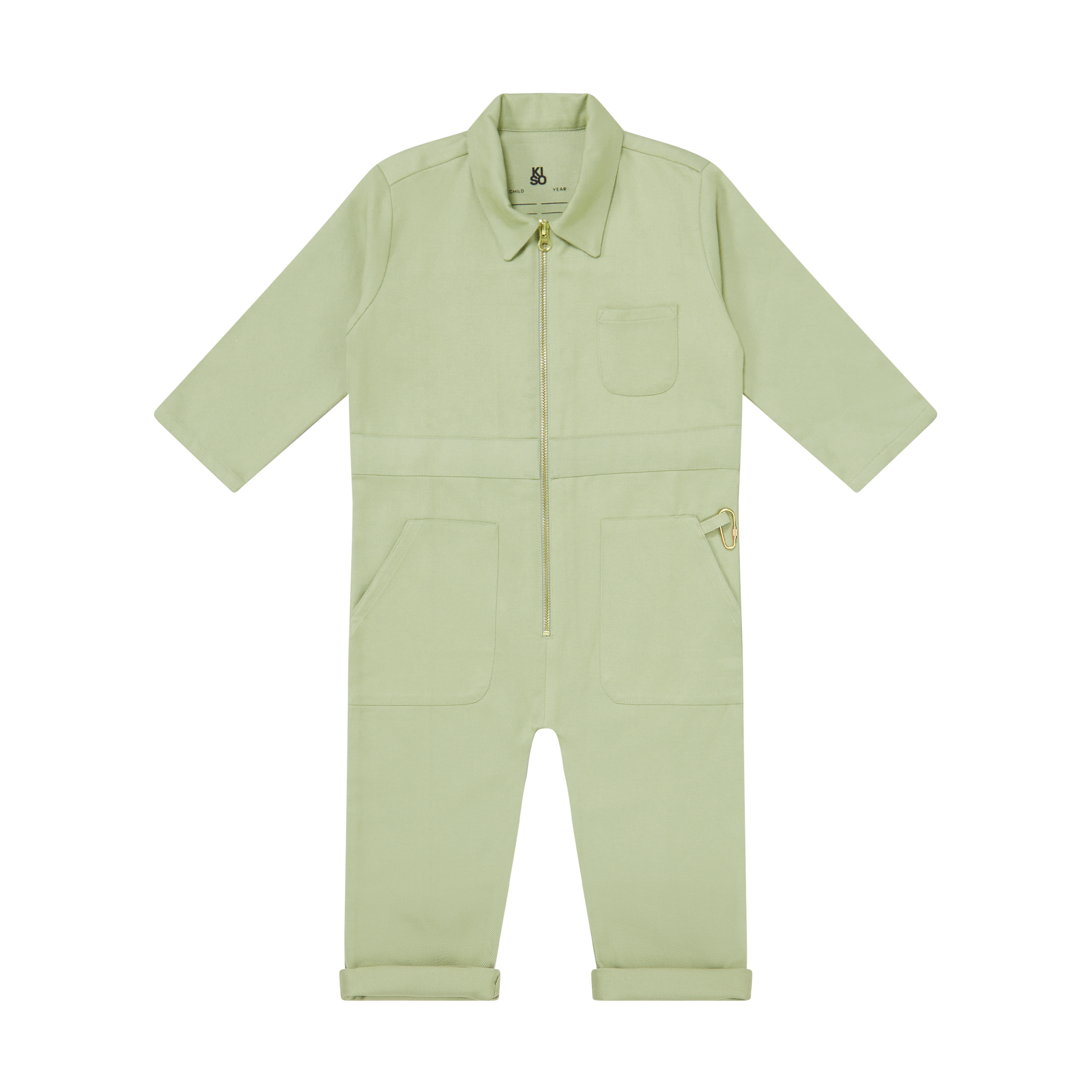 Kids Boilersuit Overalls in Forest Green - Kiso - Kids jumpsuit, playsuit & romper