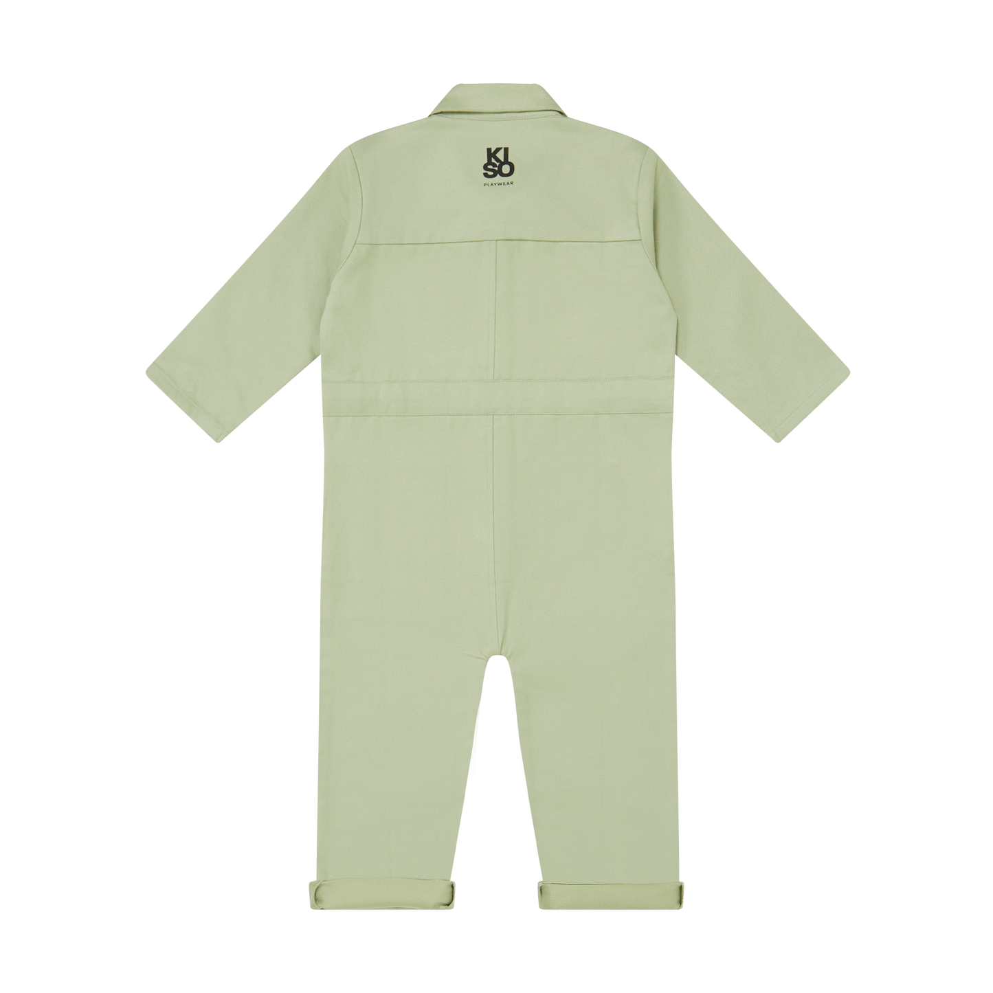 KISO Organic Kids Boilersuit Overalls in Forest