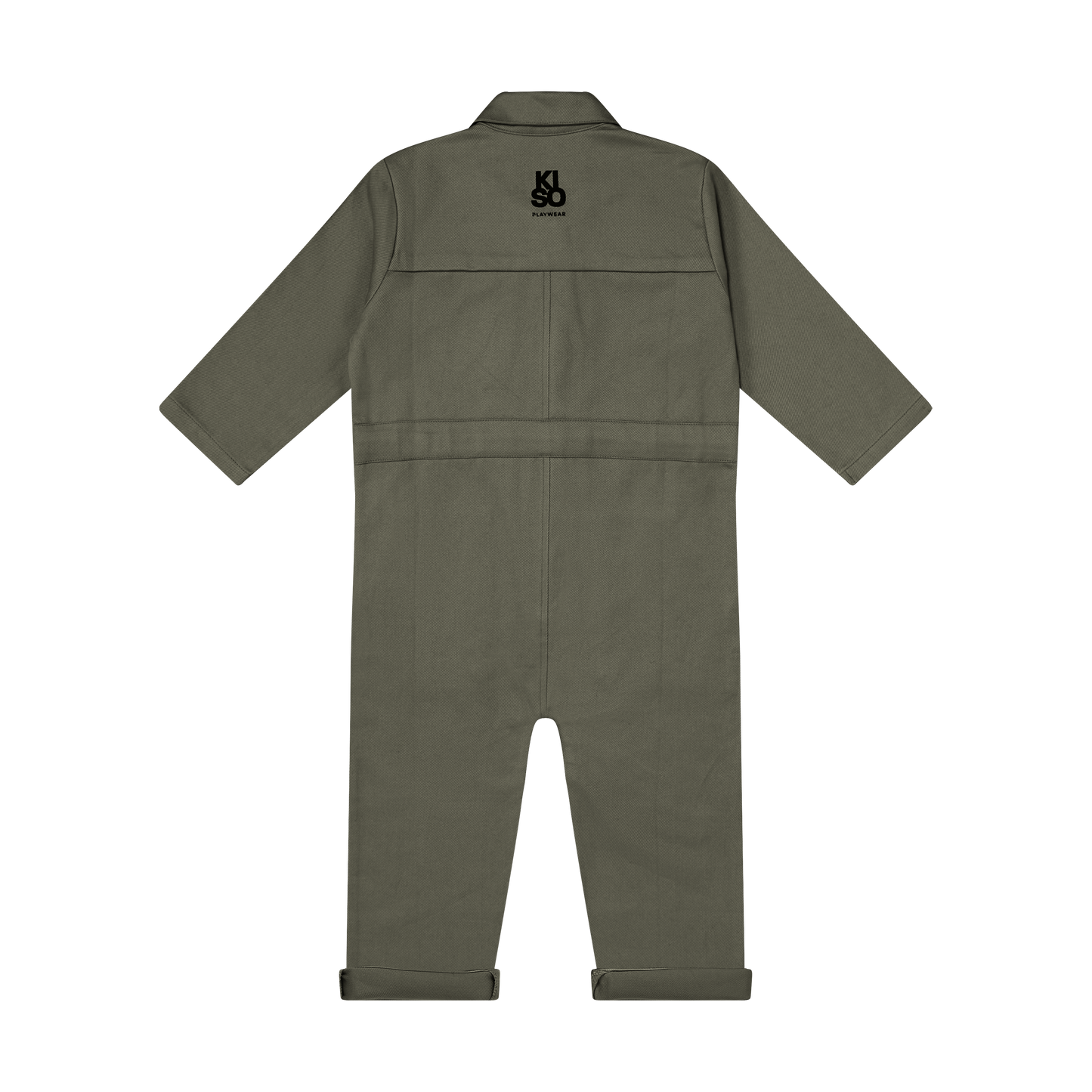 Kids Boilersuit Overalls in Pebble Grey - Kiso - Kids jumpsuit, playsuit & romper