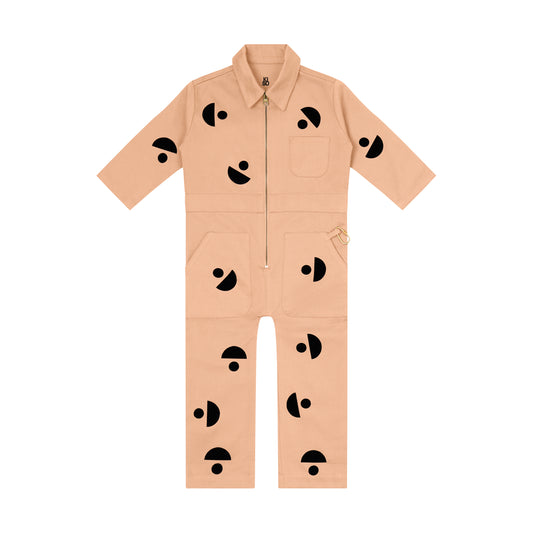 KISO x Little Beacon Boilersuit in Clay