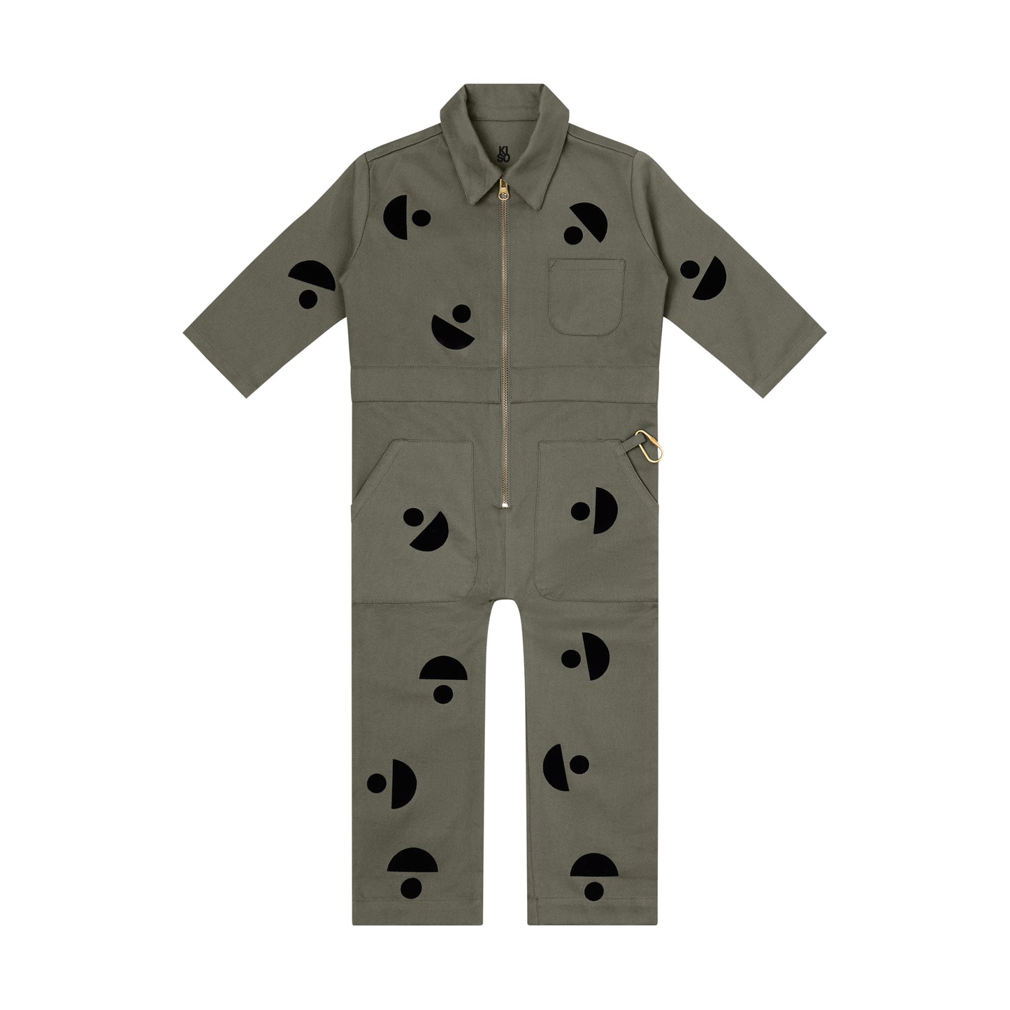 KISO x Little Beacon Boilersuit in Pebble