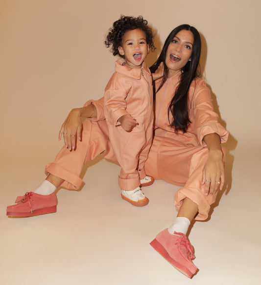 Adult Boilersuit Overalls in Clay Orange - KISO