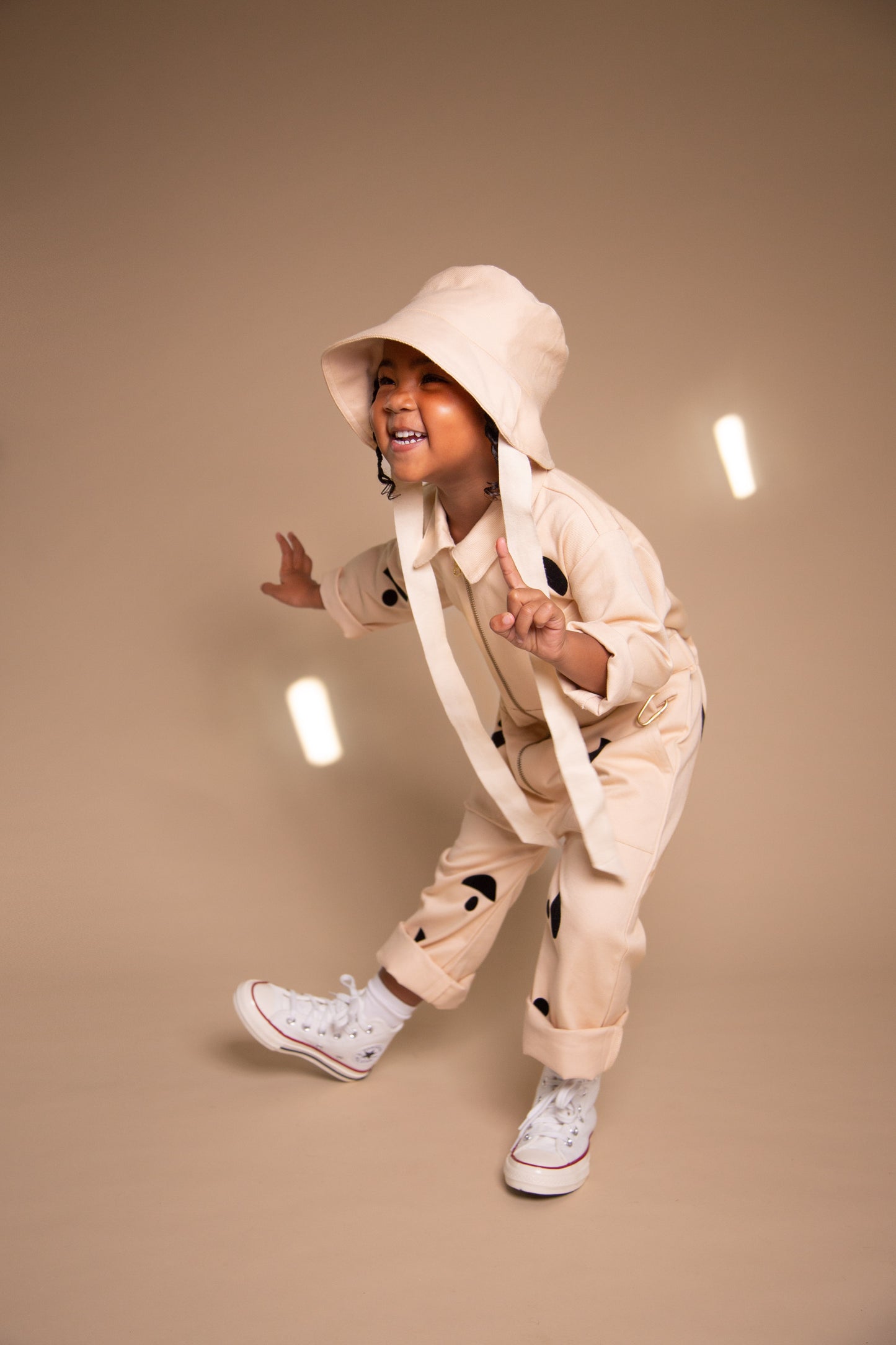 KISO x Little Beacon Boilersuit in Cloud