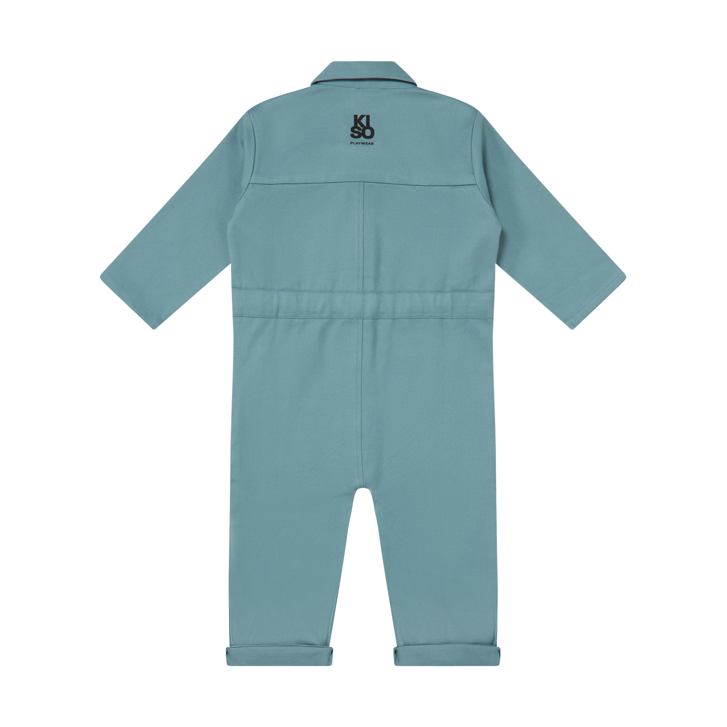 Kids Boilersuit Overalls in Ocean Blue - Kiso - Kids jumpsuit, playsuit & romper